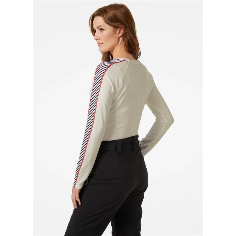 Helly Hansen Womens Lifa Active Stripe Crew Baselayer-4